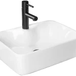Árcsökkenés Rea Kelly 49x38 cm pultra ültethető mosdó, fehér REA-U6524Rea