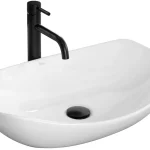 Rea Tango 56,5x40,5 cm pultra ültethető mosdó, fehér REA-U5610Rea Különleges ajánlat