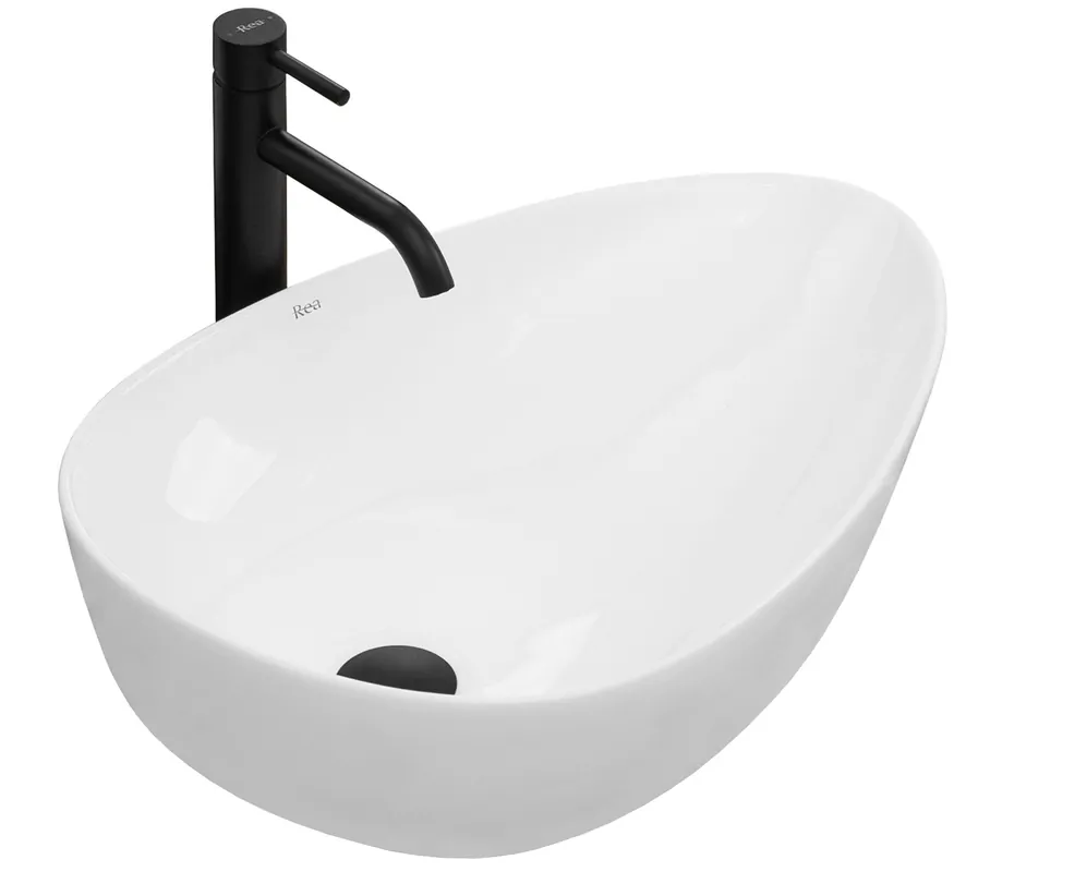 Rea Greta 56x39 cm pultra ültethető mosdó, fehér REA-U8536Rea Vedd meg online
