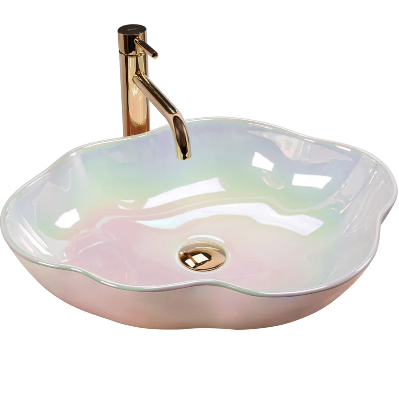 Rea Pearl 50,5x38 cm pultra ültethető mosdó, többszínű REA-U3309Rea Prémium