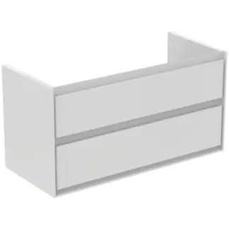 Ideal Standard Connect Air 100 cm fali mosdótartó szekrény 2 fiókkal, fehér E0821B2Ideal Standard Azonnali szállítás