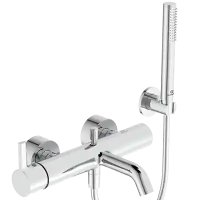 Kedvezményes ár Ideal Standard JOY fali kádtöltő csaptelep zuhanyszettel, króm BC787AAIdeal Standard