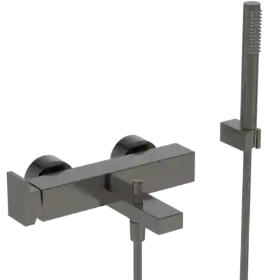 Gyors szállítás Ideal Standard EXTRA fali kádtöltő csaptelep zuhanyszettel, magnetic grey BD514A5Ideal Standard