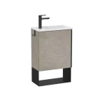 Outlet Roca Mini mosdószekrény kézmosóval, betonszürke A852008550Roca