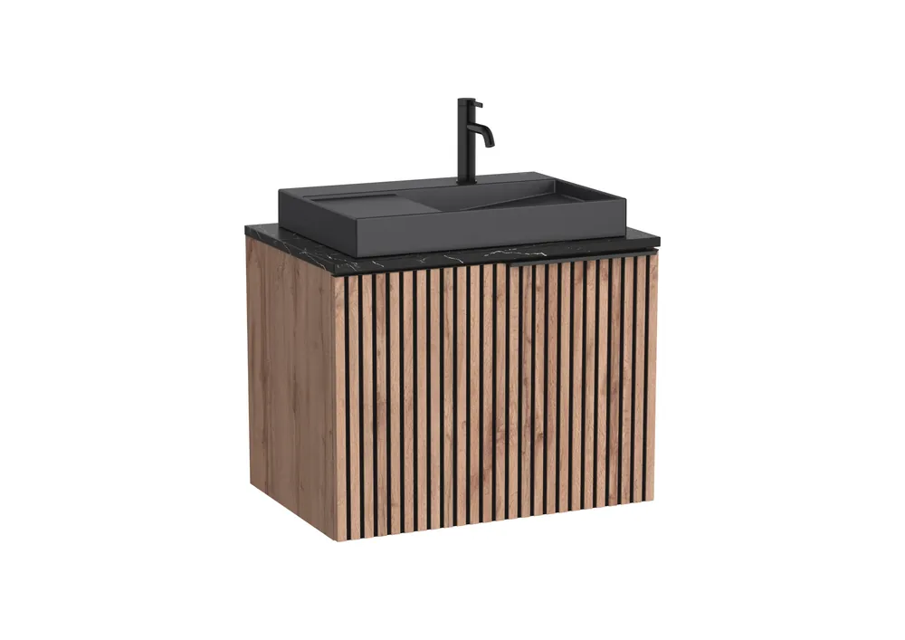 Roca Horizon 70 cm-es fürdőszobabútor szett fekete mosdóval, A851948553Roca Nézd meg most