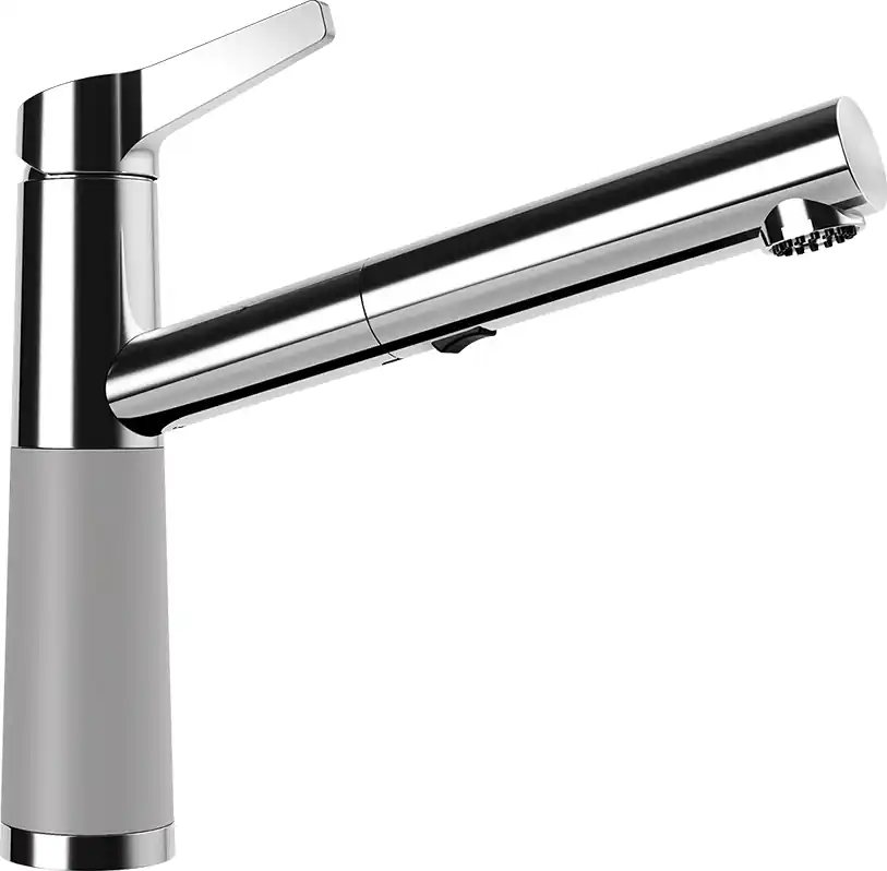 Schock SC-510 Cristalite kihúzható fejes mosogató csaptelep, szürke 554120CROMSCHOCK Csak ma