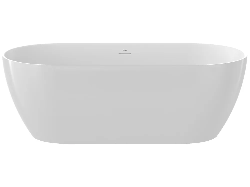 Ravak Freedom O Tec 170x77 cm szabadonálló kád fekete lefolyóval, fehér CD81000000Ravak Outlet