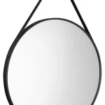 Rendeld meg most Sapho AQUALINE STAGO 60 cm tükör, matt fekete SG065Aqualine