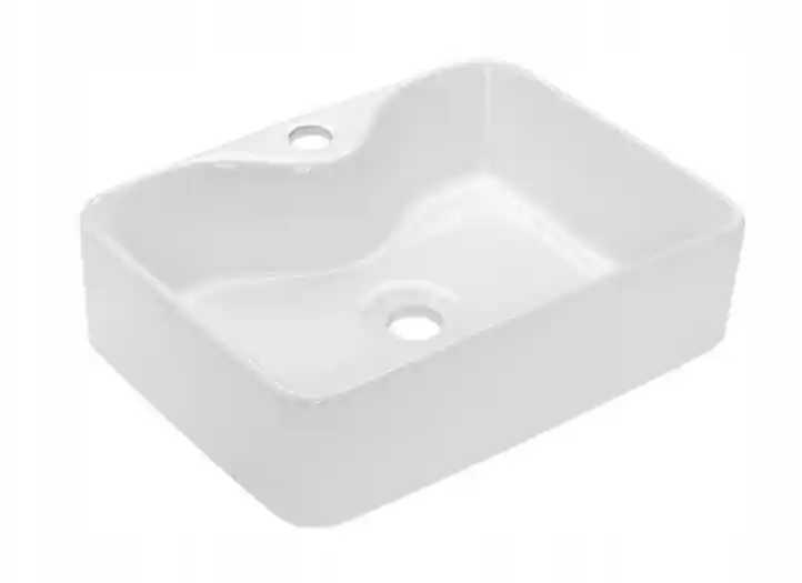 Invena Neri pultra ültethető mosdó 49x38 cm, fehér CE-22-001-WInvena Szezonális akció