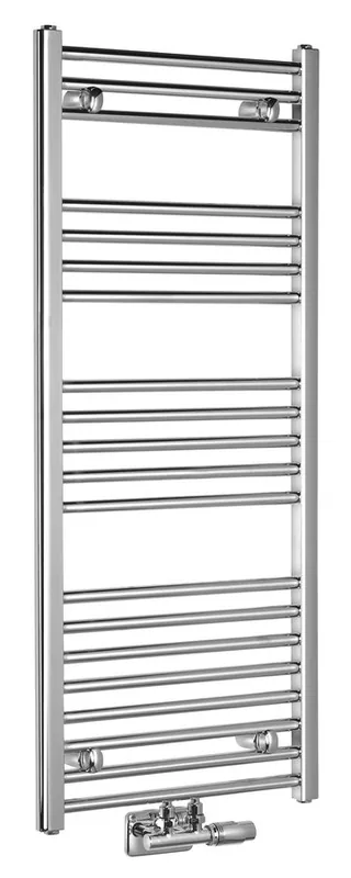Sapho AQUALINE ALYA 500x1188 mm fürdőszobai radiátor középső bekötéssel, króm LLS302Aqualine Kedvezmény