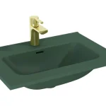 Árengedmény AREZZO design SKAPPA 60 cm mosdó, matt zöld AR-146058Arezzo Design