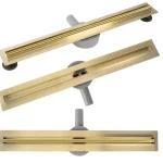 Rea Neox Slim pro Gold zuhanyfolyóka 80 cm, arany szín REA-G2719Rea Újdonság
