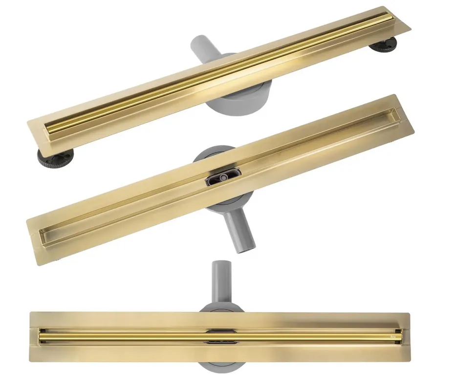 Rea Neox Slim pro Gold zuhanyfolyóka 80 cm, arany szín REA-G2719Rea Újdonság
