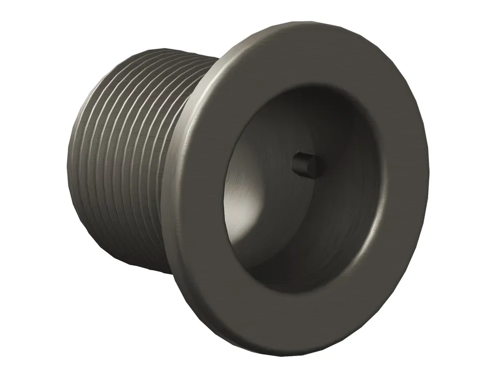 Alacsony ár Ravak mosdó túlfolyó takaró elem, graphite brushed X01832Ravak