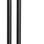 Sapho PAPINADO 109x1200 mm elektromos törölköző szárító radiátor, matt fekete ER340Sapho Outlet