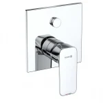 Olcsóbb Kludi PURE&STYLE egykaros falsík alatti kád/zuhanycsaptelep, króm 407630575Kludi