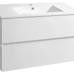 Sapho AQUALINE PANEDA 100 cm mosdótartó szekrény, fehér PN210Aqualine Szuper ajánlat