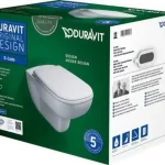 Akciós ár Duravit D-Code fali wc-szett perem nélküli 45700900A1Duravit