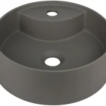 Bestseller Deante SILIA 36 cm pultra ültethető gránit mosdó, antracit metál CQS_TU4BDeante