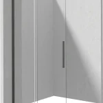 Deante PRIZMA 100 cm Walk-in tolóajtós zuhanyfal, titanium KTJ_D30RDeante Csak ma