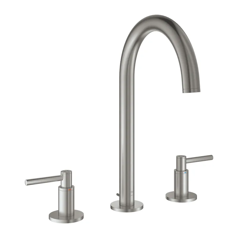 Grohe Atrio 3-lyukas mosdócsaptelep L-es méret, supersteel 20649DC0Grohe Bestseller