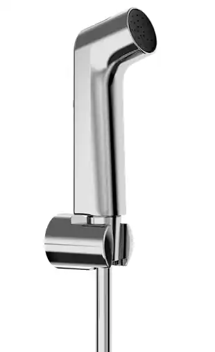 Kedvezmény Hansgrohe bidé kézizuhany 1jet S, EcoSmart, zuhanytartóval és nyomástűrő, 125cm-es zuhanytömlővel 29234000Hansgrohe