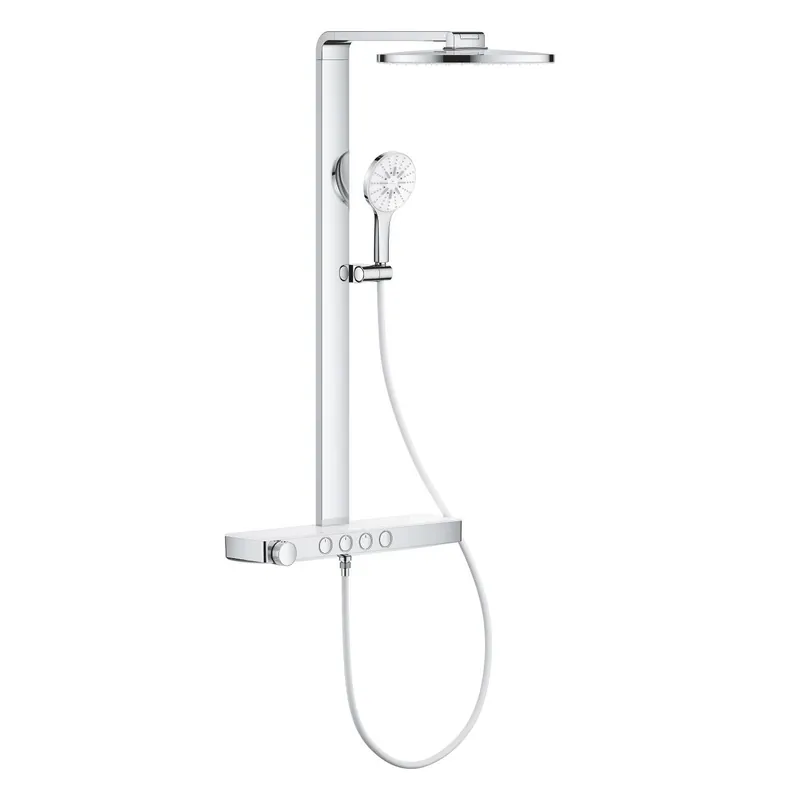Vedd meg most Grohe Rainshower Aqua Pure termosztátos zuhanyrendszer falra szerelésre, króm 1016800000Grohe