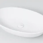 Alacsony ár MARMY Pandora 60x35 öntött műmárvány mosdó, matt fehér 30 1001 06 10 11Marmy
