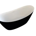 Niwell Lexie matt b&w 168×73 cm szabadonálló kád, matt fekete/fehér NW-KSZ-LEX168-MBWNIWELL Olcsó