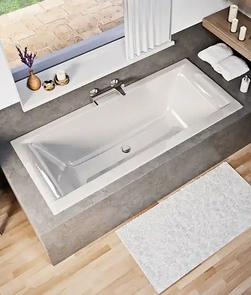 Akciós ár Niwell PETRA LUX Slim 180x80 egyenes kád WANW.SAD.180.080.WHSNIWELL