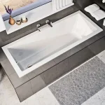 Prémium Niwell Wave Slim 170x75 cm egyenes kád WANW.WAV.170.075.WHSNIWELL