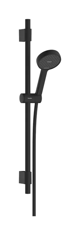 Újdonság Hansgrohe Activera Select S EcoSmart 95 2jet kézizuhany 72 cm Varia zuhanyrúddal, matt fekete 28048670Hansgrohe