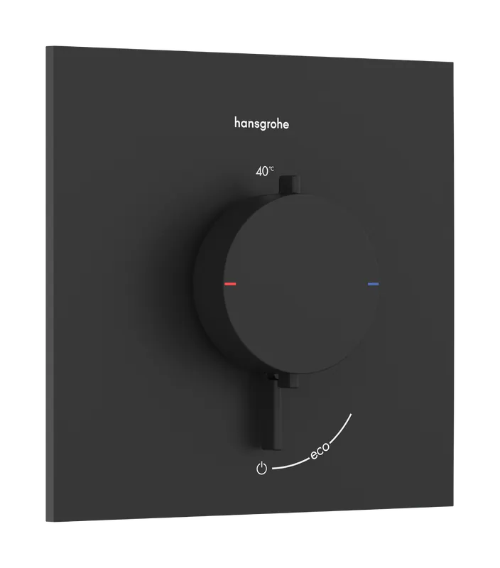 Hansgrohe Ecostat Comfort E 1 funkciós falsík alatti termosztát, matt fekete 33710670Hansgrohe Vedd meg online
