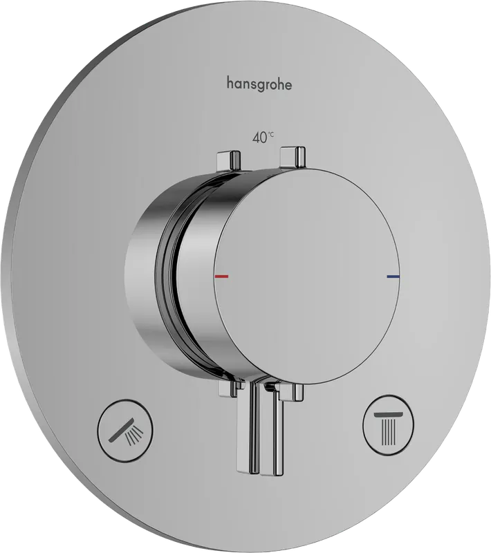 Hansgrohe Ecostat Comfort S 2 funkciós falsík alatti termosztát, króm 33715000Hansgrohe Kedvezményes ár