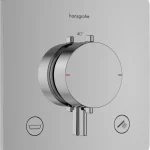 Hansgrohe Ecostat Comfort Q 2 funkciós falsík alatti termosztát beépített biztonsági funkcióval, króm 33717000Hansgrohe Expressz kézbesítés