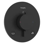 Hansgrohe Ecostat Comfort S 2 funkciós falsík alatti termosztát beépített biztonsági funkcióval, matt fekete 33718670Hansgrohe Expressz szállítás