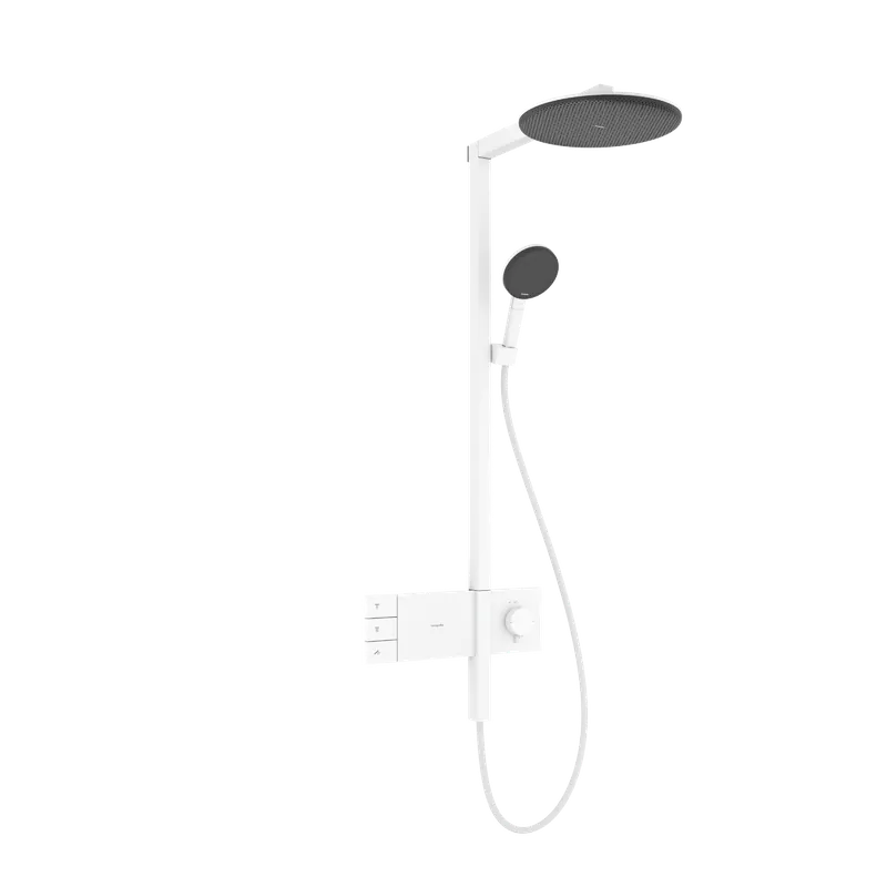 Akciós ár Hansgrohe Raindance Alive S Showerpipe 300 2jet termosztátos zuhanyrendszer, matt fehér 24595700Hansgrohe