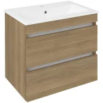 Sapho EZARA 58 cm keskeny mosdótartó szekrény, cuneo tölgy EZ592-2525Sapho Exkluzív ajánlat