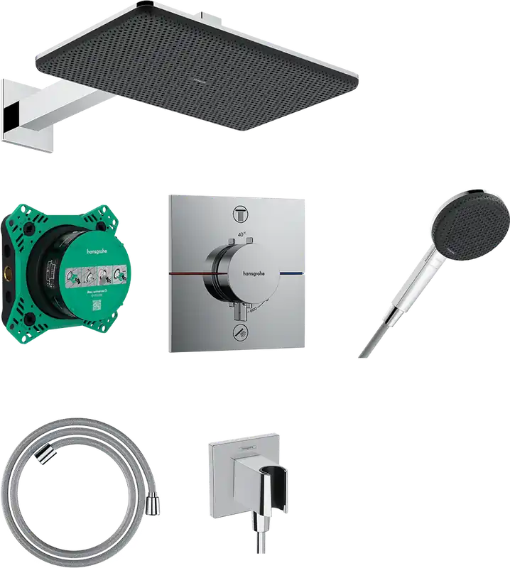 Hansgrohe Raindance Alive Q 210/340 1jet termosztátos zuhanyszett, króm 24620000Hansgrohe Csak ma