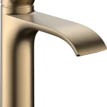 Hansgrohe Vivenis 110 CoolStart egykaros mosdócsaptelep automata lefolyógarnitúrával, szálcsiszolt bronz 75023140Hansgrohe Különleges ajánlat