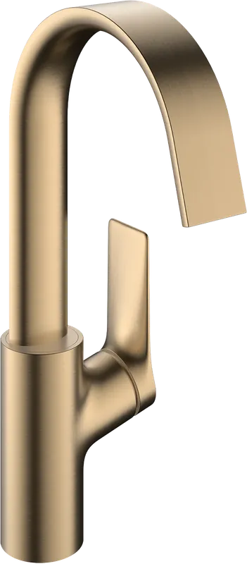 Biztonságos vásárlás Hansgrohe Vivenis 210 egykaros mosdócsaptelep automata lefolyógarnitúrával, szálcsiszolt bronz 75030140Hansgrohe