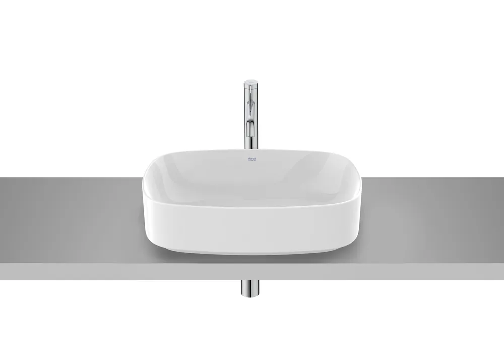 Roca Ona FineCeramic pultra ültethető mosdó 50x37 cm, fehér A3275L0000Roca Legjobb ár