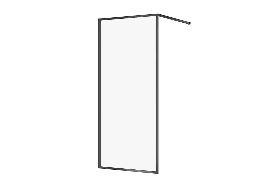 Rendeld meg most Cersanit Larga walk-in zuhanyfal 120 cm, matt fekete S932-140Cersanit