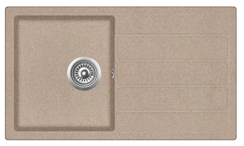 EVIDO Easy 45S gránit mosogató, 760 x 440 mm, avena 105981Evido Azonnal elérhető
