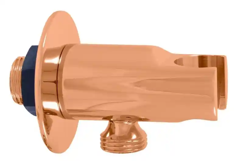 Rav Slezák fali könyök kézizuhany tartóval, szálcsiszolt rose gold MD0614RZRKRav Slezák Ajánlat