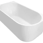 Sapho AQUALINE TIBERA L 150x75 cm balos szabadon álló akril kád, fehér E1047Aqualine Vásárlói kedvenc