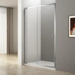 Biztonságos fizetés Sapho AQUALINE UGGA 110 cm tolóajtó transzparent üveggel, króm ATS110Aqualine