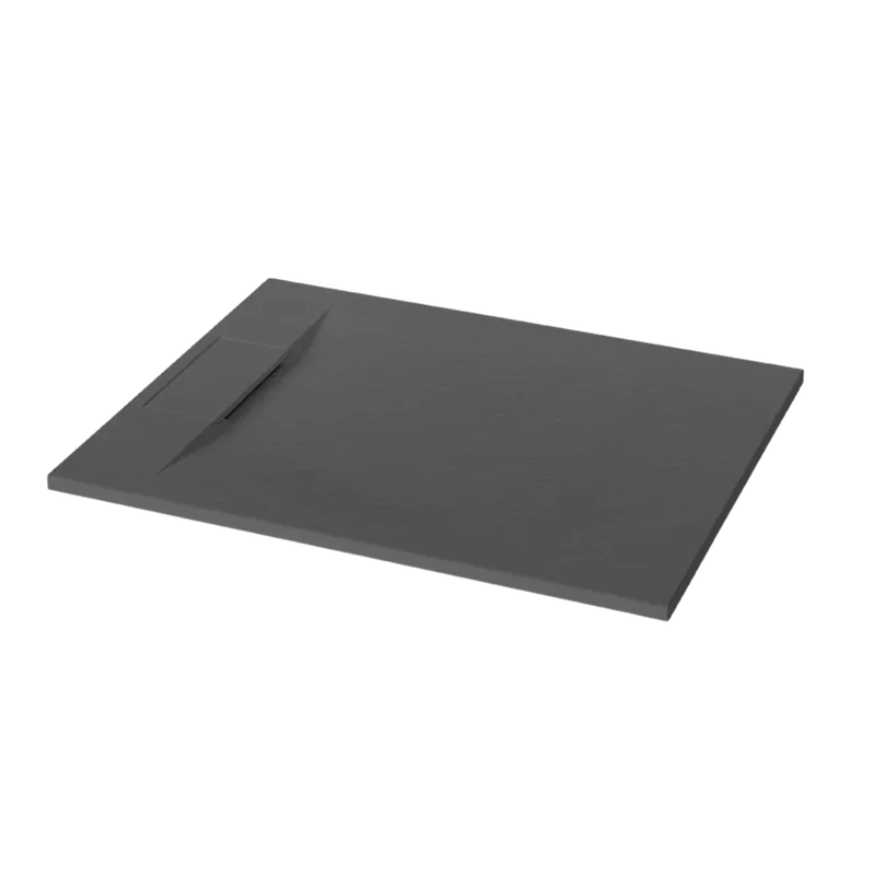 Invena ALVERO zuhanytálca SMC 90x120 cm szifonnal, fekete AK-7C-912-HInvena Biztonságos fizetés