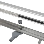 ALCA (Alcaplast) APZ13-DOUBLE6 Fit and Go 95 cm zuhanyfolyóka, forgatható rács APZ13-DOUBLE6-950Alcaplast Akciós ár