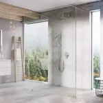 Árcsökkenés Ravak Free 140 cm Walk-In zuhanyfal Transparent üveggel, krómhatású GW9FM0C0SZ1Ravak